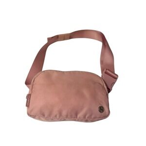 Lululemon Stylish Pink Crossbody Belt Bag